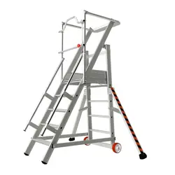 Tubesca 2271 mobile warehouse platform 5 steps