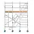 ASC Tour d'escalier ASC 135x250 hauteur de travail 4 m