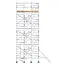 ASC ASC scaffold stair tower 135x305 working height 8 m