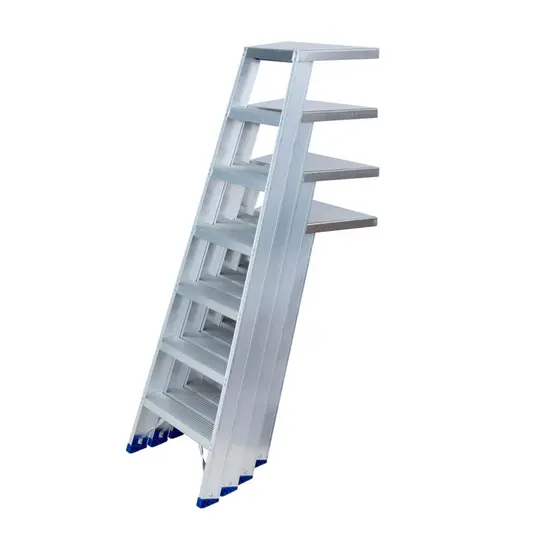 Eurostairs Eurostairs voegtrap stucadoorstrap 4 treden