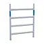 Alumexx Alumexx opbouwframe 90-28-4 | Verhoging rolsteiger 90 cm