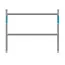 Alumexx Alumexx guardrail frame 135-50-2 | Extension scaffold 135 cm