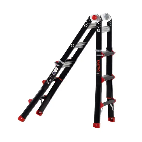 BigOne BigOne TacTic telescopische ladder 4x3 | Multifunctionele vouwladder professioneel