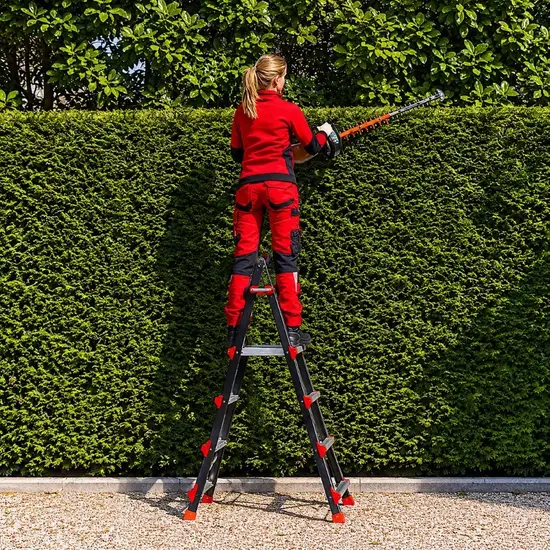 BigOne BigOne TacTic telescopische ladder 4x3 | Multifunctionele vouwladder professioneel