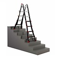 BigOne BigOne TacTic multi-position ladder 4x4 | Multifunctional professional ladder