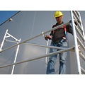 ASC Échafaudage de façade ASC 10,00 m x 4,00 m