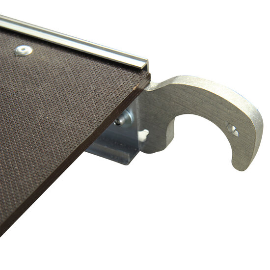 Alumexx Alumexx plate-forme d'échafaudage 190 cm avec trappe d'accès