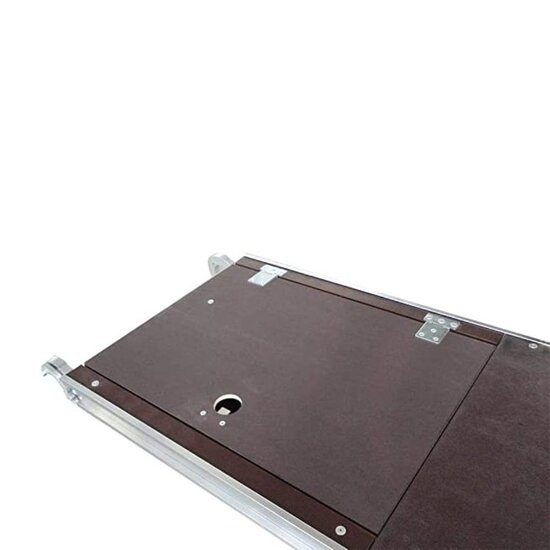 Alumexx Alumexx plate-forme d'échafaudage 190 cm avec trappe d'accès