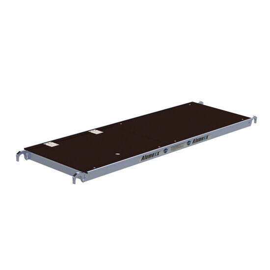 Alumexx Alumexx plate-forme d'échafaudage 250 cm avec trappe d'accès