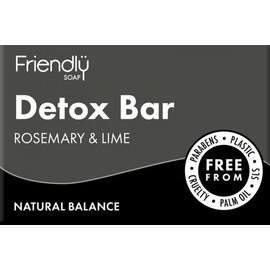 Friendly Soap Friendly Soap Detox Bar Activated Charcoal
