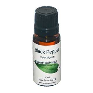 Amour Natural Amour Natural Essential Oils Black Pepper 10ml Not Organic