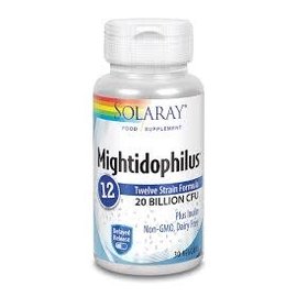 Solaray Solaray Mightidophilus, 20 billion cfu, (30 capsules)