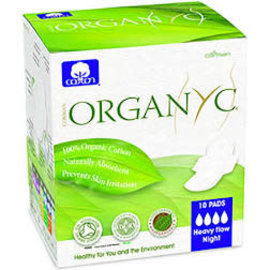 Organyc Organyc Sanitary Pads Night Heavy Flow