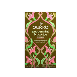 Pukka Tea Pukka Organic Peppermint & Licorice  20 Teabags