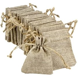 Hessian pouch