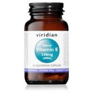 Viridian Viridian Natural Vitamin E 330mg 30 caps