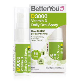 Better You Better You Dlux 3000iu Daily Vitamin D Oral Spray [15ml]