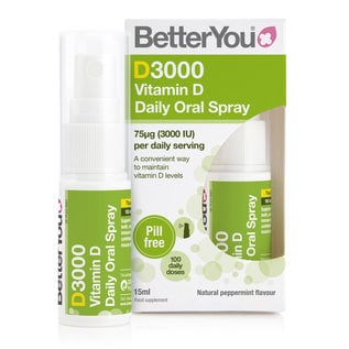 Better You BetterYou Dlux 3000 Daily Vitamin D Oral Spray [15ml]