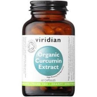 Viridian Viridian Organic Curcumin  Extract 60 Caps