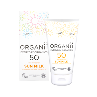 Organii Organii High Protection Sun Milk SPF 50 125ml