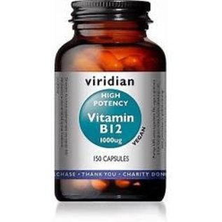 Viridian Viridian High Potency Vitamin B 12 1000ug 150 capsules