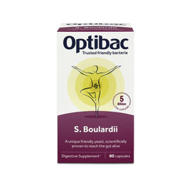 Optibac Optibac Saccharomyces Boulardii 80's