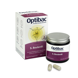 Optibac Optibac Saccharomyces Boulardii 80's