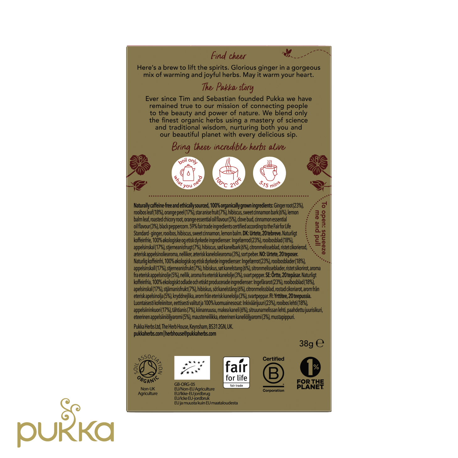 Pukka Teas NEW Winter Warmer Margaret Hills Health & Lifestyle