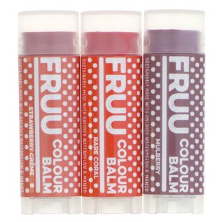 Fru Fruu… natural lip colour balm x 3