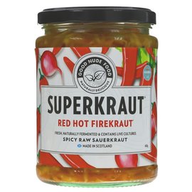 good nude food Good Nude Food  Sauerkraut  Superkraut Red Hot Firekraut 460g