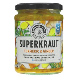 good nude food Good Nude Food Sauerkraut Turmeric & Ginger 460g