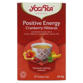 Yogi Tea Yogi Tea Organic - Positive Tea with Cranberry Hibiscus 17 Bags