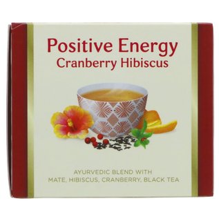 Yogi Tea Yogi Tea Positive Tea, Cranberry Hibiscus,  17 Bags