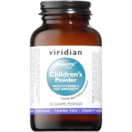 Viridian Children's Powder with Vit C & Probiotics 50 grams