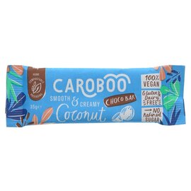 Suma Caroboo Creamy Carob Coconut Choco Bar 35g