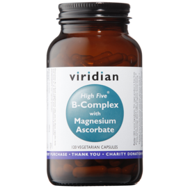 Viridian High Five B-Complex with Magnesium Ascorbate 120 caps