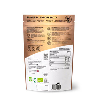 Planet Paleo Planet Paleo Organic Bone Broth Collagen Protein - Ancient Mushrooms 25 servings