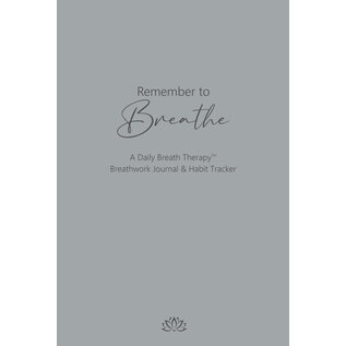 Alissa Powell Remember To Breathe Journal By Alissa Powell - Grey