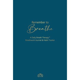 Alissa Powell Remember To Breathe Journal By Alissa Powell  - Blue