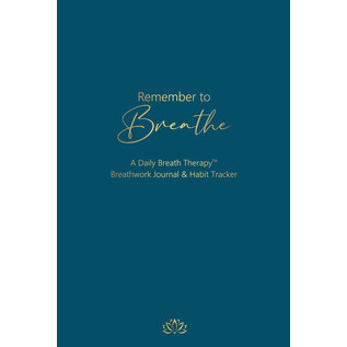 Alissa Powell Remember To Breathe Journal By Alissa Powell  - Blue