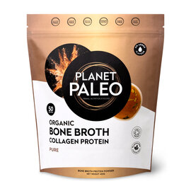 Planet Paleo Planet Paleo Organic Bone Broth Collagen Protein - Pure 25 servings