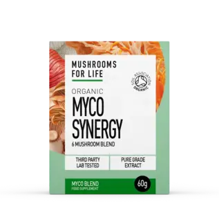 Mushrooms 4 Life Mushrooms For Life Organic Myco Synergy 6 Mushroom Blend powder 60g