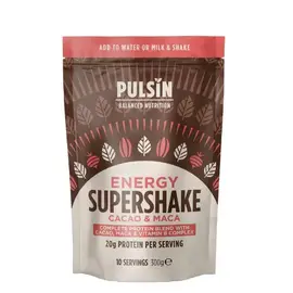 Pulsin Energy Supershake Cocao & Maca Protein powder