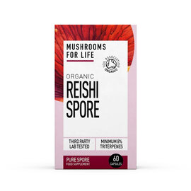 Mushrooms 4 Life Mushrooms for Life Organic Reishi Spore 60caps