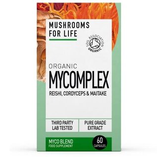 Mushrooms 4 Life Mushrooms For Life Organic Mycomplex 60caps