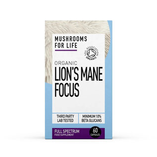 Mushrooms 4 Life Mushrooms For Life Organic Lions Mane  Focus Full Spectrum 60 caps