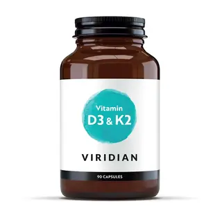 Viridian Viridian - D3 & K2 - 90  veg caps
