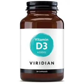 Viridian Viridian - D3 4000iu - 30  veg caps