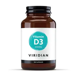 Viridian Viridian - D3 2000iu - 150  veg caps
