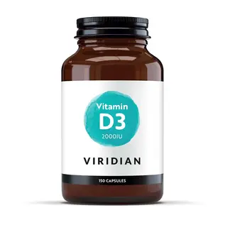 Viridian Viridian - D3 2000iu - 150  veg caps